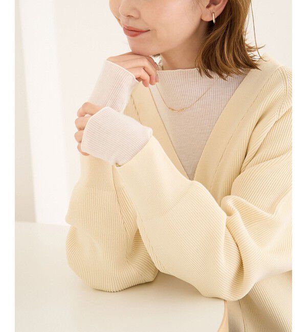 Rope&rsquo;Picnic「シアーカットプチハイネックプルオーバー」|Tシャツ・カットソー|