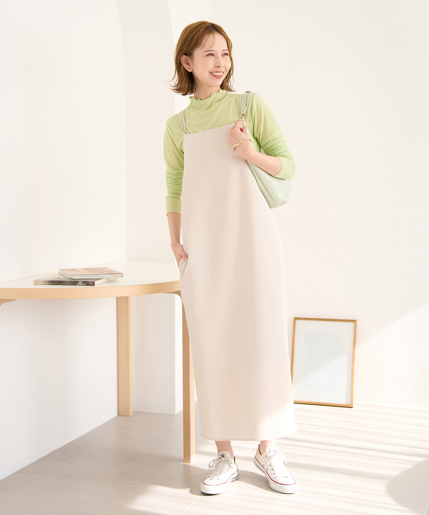 Rope&rsquo;Picnic「シアーカットプチハイネックプルオーバー」|Tシャツ・カットソー|