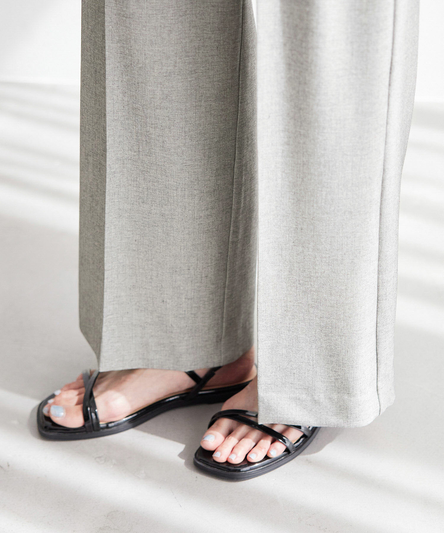 Rope&rsquo;Picnic「【ご好評につき新色追加決定！】リネン混シャンブレーパンツ/セットアップ対応・UVケア」|その他|