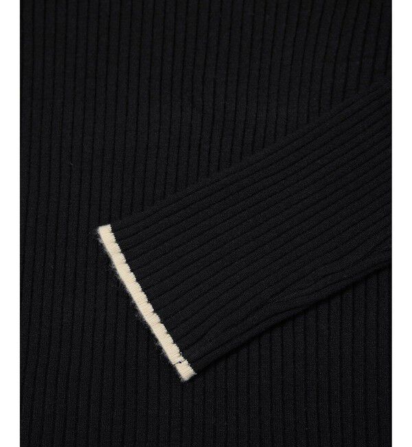 Rope&rsquo;Picnic「ワイドリブハイネックプルオーバー/イージーケア」|ニット・セーター|