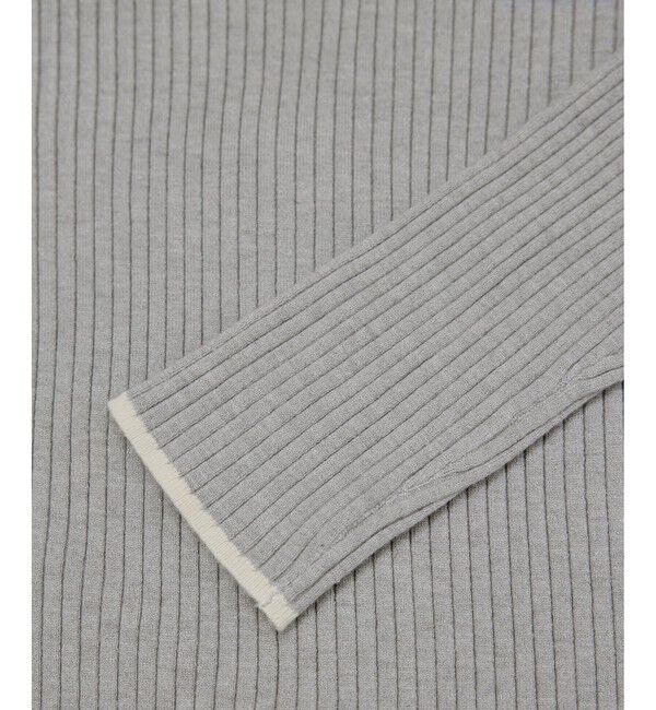 Rope&rsquo;Picnic「ワイドリブハイネックプルオーバー/イージーケア」|ニット・セーター|