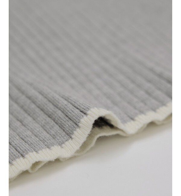 Rope&rsquo;Picnic「ワイドリブハイネックプルオーバー/イージーケア」|ニット・セーター|