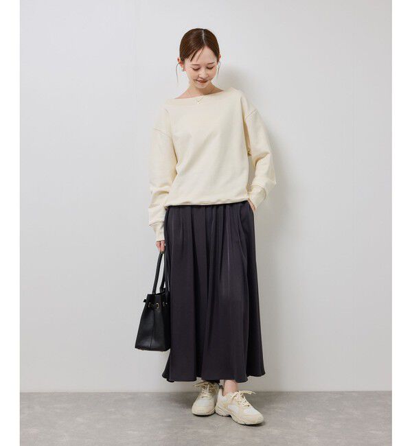 Rope&rsquo;Picnic「2WAYボートネックスウェット/リンクコーデ」|スウェット・ジャージ|