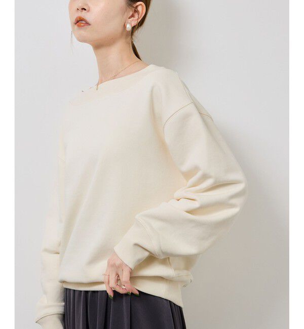 Rope&rsquo;Picnic「2WAYボートネックスウェット/リンクコーデ」|スウェット・ジャージ|