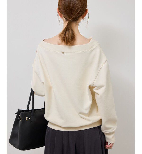 Rope&rsquo;Picnic「2WAYボートネックスウェット/リンクコーデ」|スウェット・ジャージ|