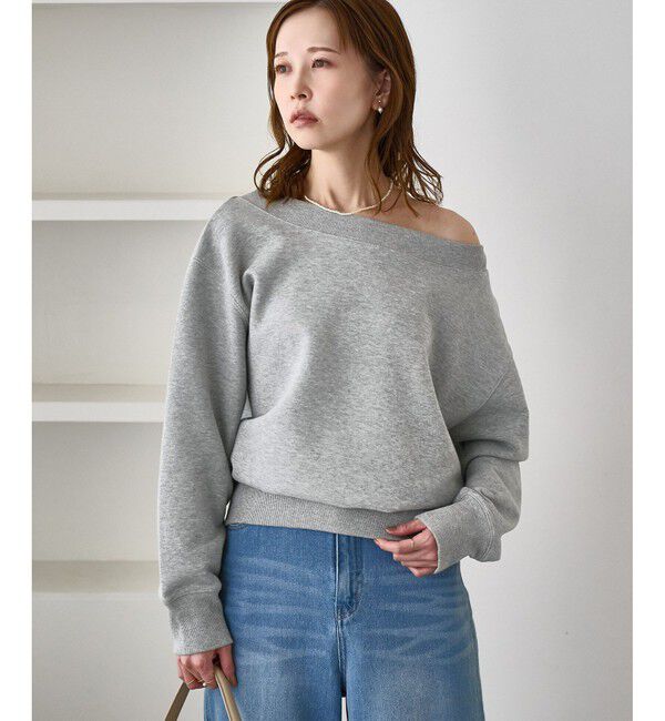 Rope&rsquo;Picnic「2WAYボートネックスウェット/リンクコーデ」|スウェット・ジャージ|