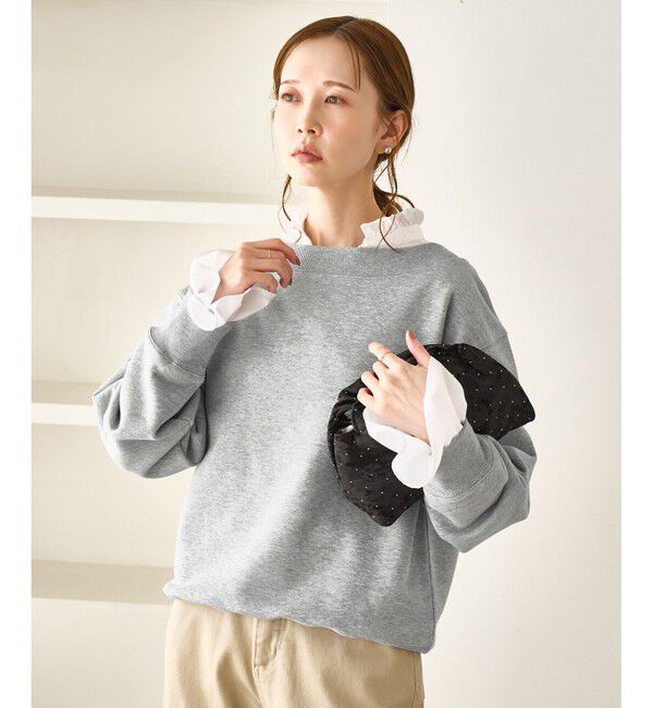 Rope&rsquo;Picnic「2WAYボートネックスウェット/リンクコーデ」|スウェット・ジャージ|