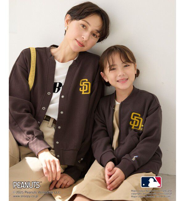 Rope&rsquo;Picnic「【PEANUTS&times;MLB COLLECTION by ROPE' PICNIC】カーディガン」|カーディガン|