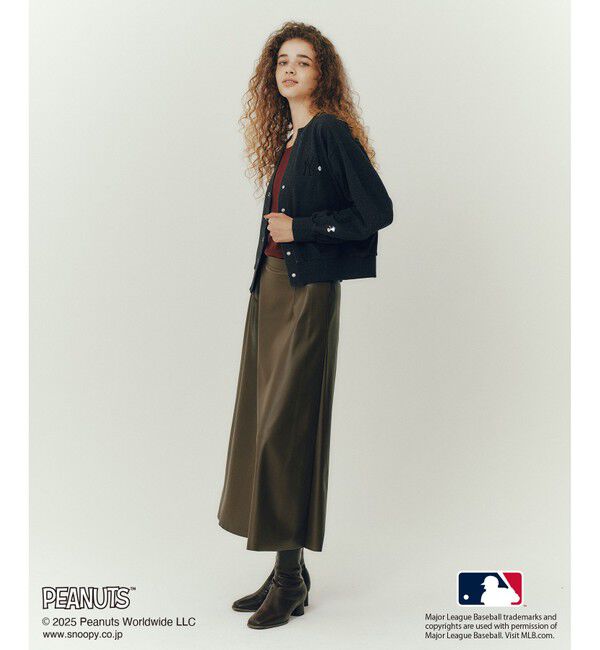 Rope&rsquo;Picnic「【PEANUTS&times;MLB COLLECTION by ROPE' PICNIC】カーディガン」|カーディガン|