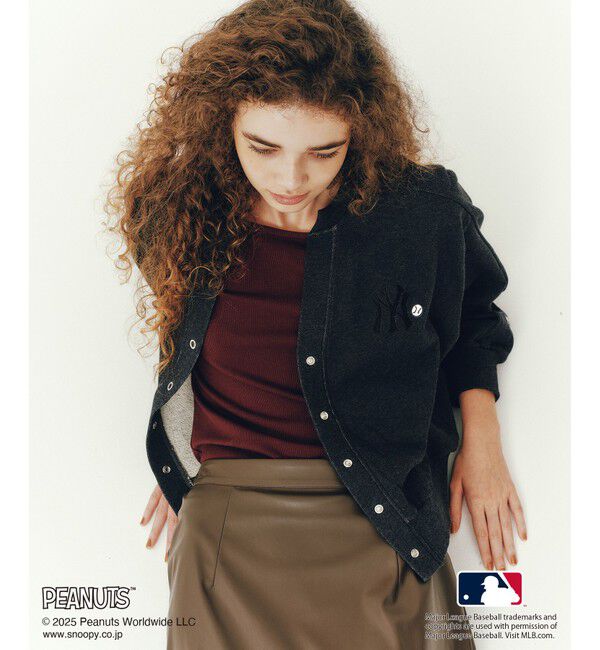 Rope&rsquo;Picnic「【PEANUTS&times;MLB COLLECTION by ROPE' PICNIC】カーディガン」|カーディガン|