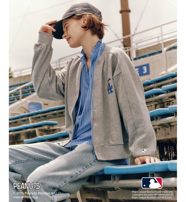 Rope&rsquo;Picnic「【PEANUTS&times;MLB COLLECTION by ROPE' PICNIC】カーディガン」|カーディガン|