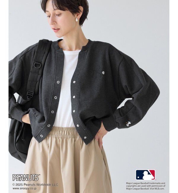 Rope&rsquo;Picnic「【PEANUTS&times;MLB COLLECTION by ROPE' PICNIC】カーディガン」|カーディガン|