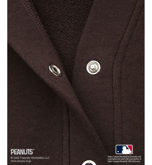Rope&rsquo;Picnic「【PEANUTS&times;MLB COLLECTION by ROPE' PICNIC】カーディガン」|カーディガン|