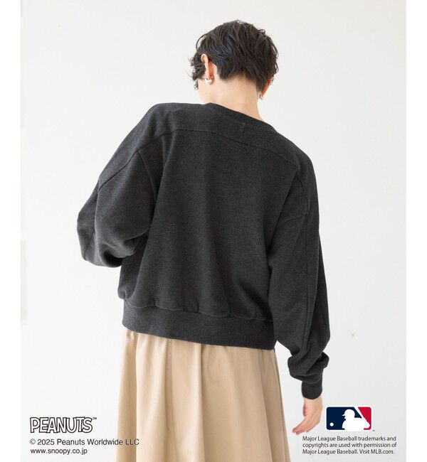 Rope&rsquo;Picnic「【PEANUTS&times;MLB COLLECTION by ROPE' PICNIC】カーディガン」|カーディガン|