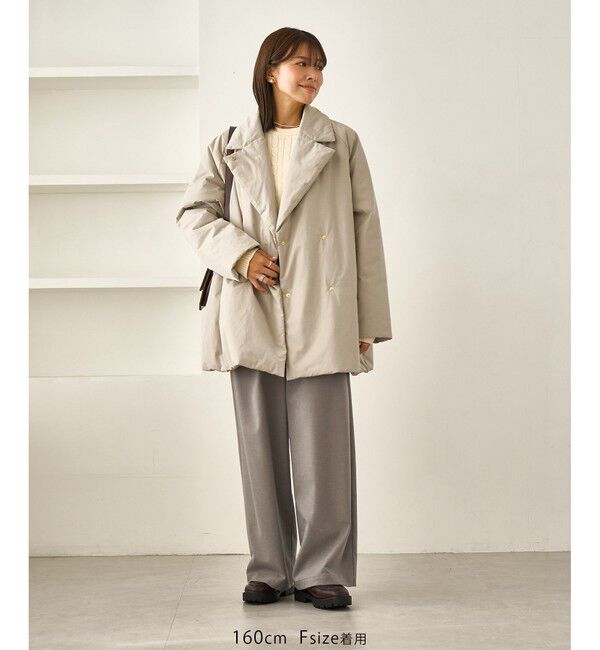 ROPE' PICNIC 2WAY中綿テーラードコート ROPÉ PICNIC(ロペピクニック) / 2WAY中綿テーラードコート (ジャケット