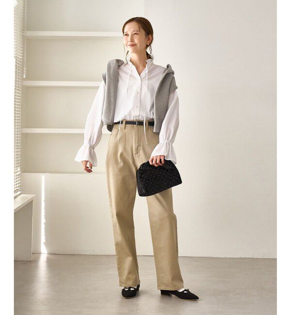 Rope&rsquo;Picnic「フリルレイヤードシャツ」|シャツ・ブラウス|