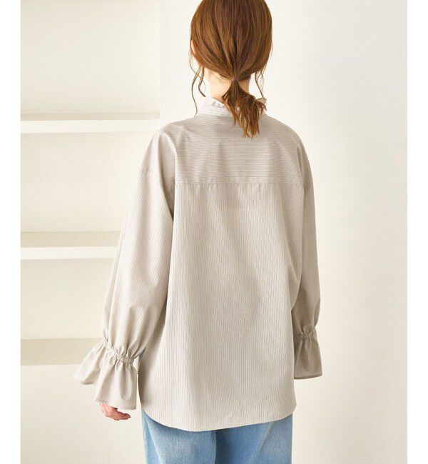 Rope&rsquo;Picnic「フリルレイヤードシャツ」|シャツ・ブラウス|