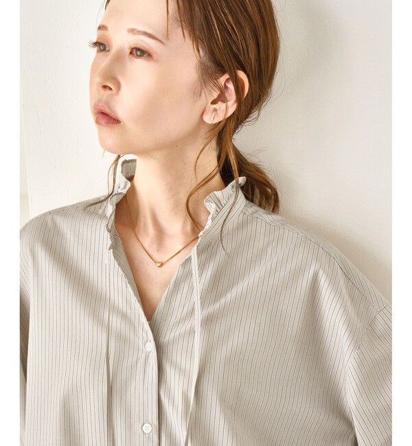 Rope&rsquo;Picnic「フリルレイヤードシャツ」|シャツ・ブラウス|