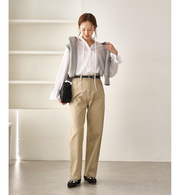 Rope&rsquo;Picnic「フリルレイヤードシャツ」|シャツ・ブラウス|