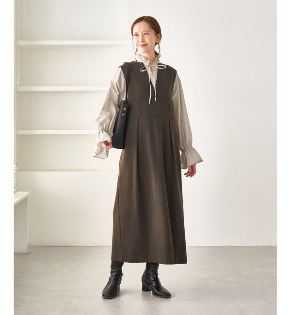 Rope&rsquo;Picnic「フリルレイヤードシャツ」|シャツ・ブラウス|