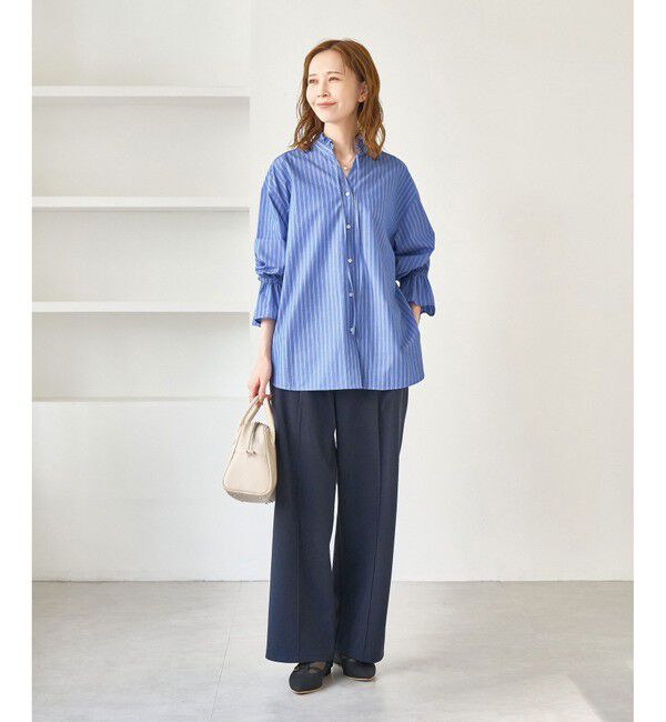 Rope&rsquo;Picnic「フリルレイヤードシャツ」|シャツ・ブラウス|