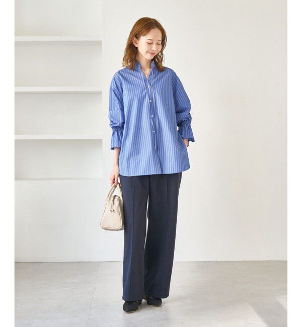 Rope&rsquo;Picnic「フリルレイヤードシャツ」|シャツ・ブラウス|