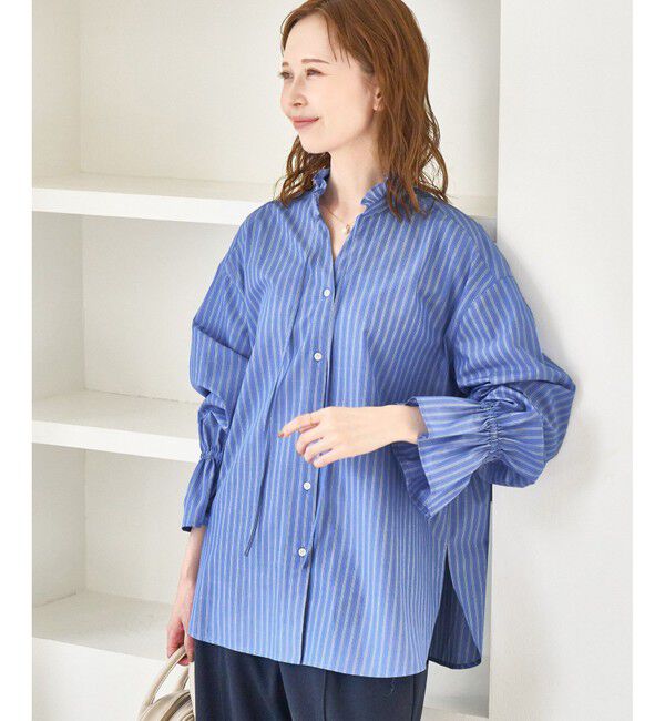 Rope&rsquo;Picnic「フリルレイヤードシャツ」|シャツ・ブラウス|