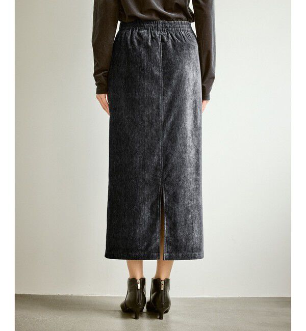 Rope&rsquo;Picnic「シェニール織アイラインスカート」|スカート|