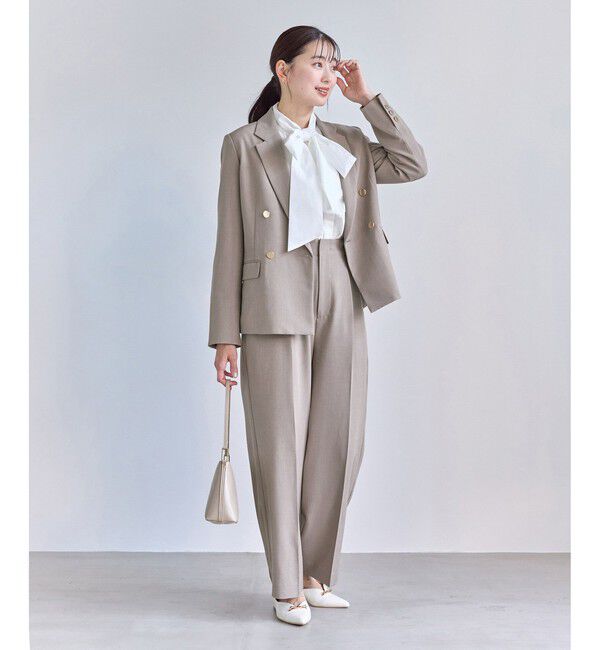 Rope&rsquo;Picnic「クリアツイル金ボタンジャケット/セレモニー・セットアップ対応」|テーラードジャケット|