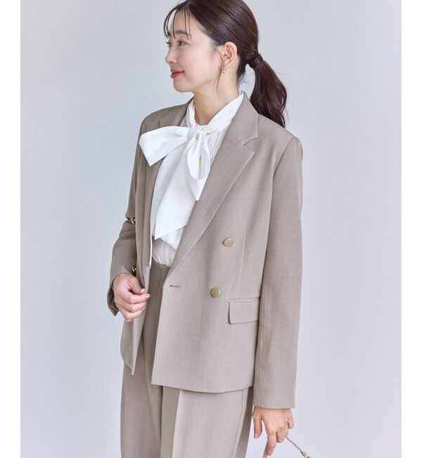 Rope&rsquo;Picnic「クリアツイル金ボタンジャケット/セレモニー・セットアップ対応」|テーラードジャケット|