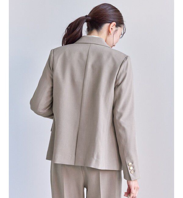 Rope&rsquo;Picnic「クリアツイル金ボタンジャケット/セレモニー・セットアップ対応」|テーラードジャケット|