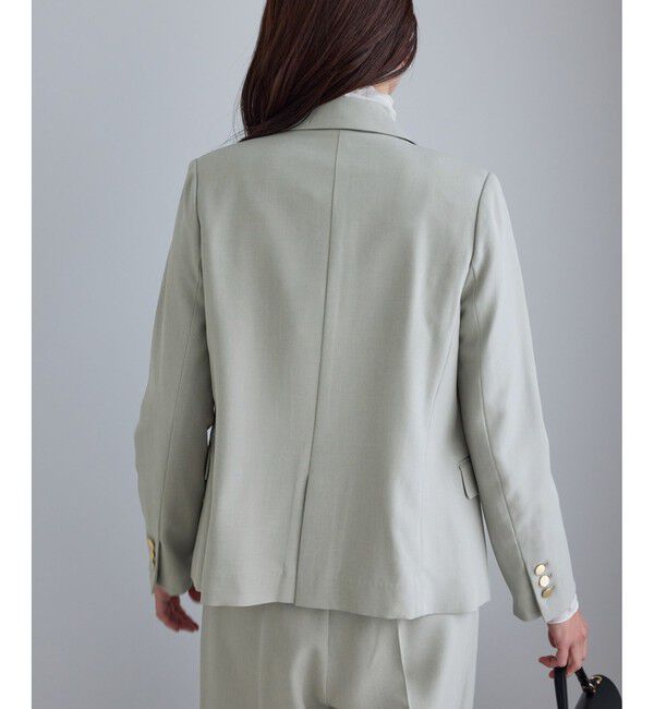 Rope&rsquo;Picnic「クリアツイル金ボタンジャケット/セレモニー・セットアップ対応」|テーラードジャケット|