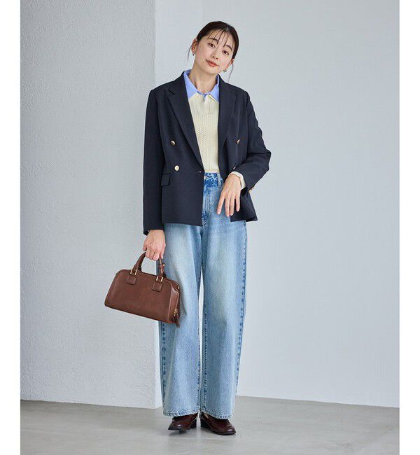 Rope&rsquo;Picnic「クリアツイル金ボタンジャケット/セレモニー・セットアップ対応」|テーラードジャケット|