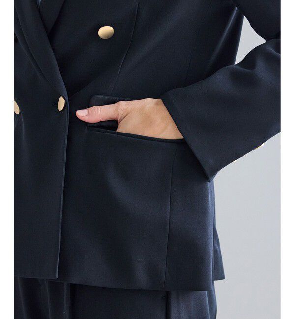 Rope&rsquo;Picnic「クリアツイル金ボタンジャケット/セレモニー・セットアップ対応」|テーラードジャケット|