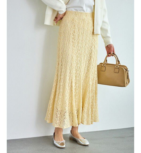 Rope&rsquo;Picnic「レースマーメイドスカート」|スカート|