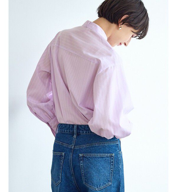 Rope&rsquo;Picnic「ボウタイリボンシャツ/花粉ガード・防シワ」|シャツ・ブラウス|