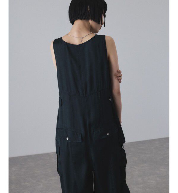 ADAM ET ROPE'「ピグメントクロスミリタリーオールインワン」|オールインワン|