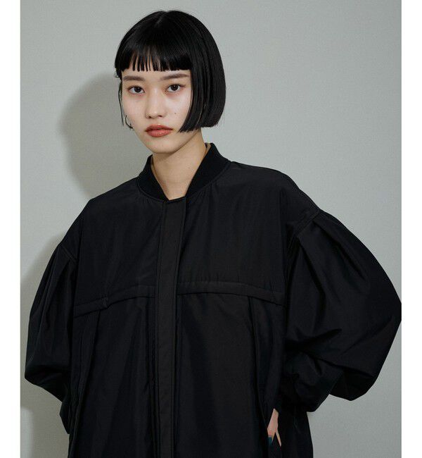 ADAM ET ROPE'「【WEB限定】・【定番人気】パフスリーブMA1」|ブルゾン・スタジャン|