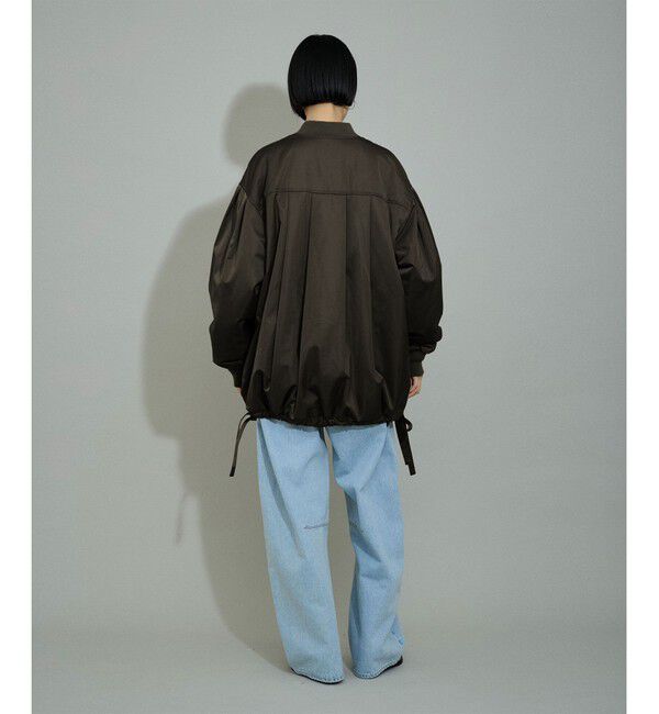 ADAM ET ROPE'「【WEB限定】・【定番人気】パフスリーブMA1」|ブルゾン・スタジャン|