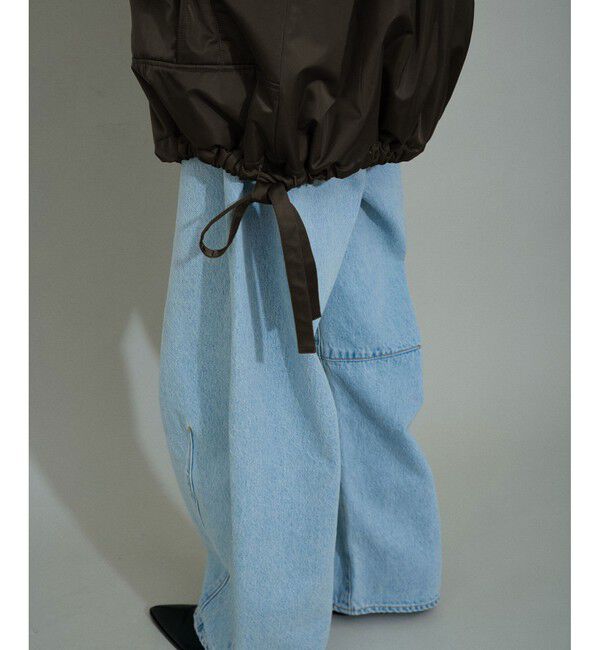 ADAM ET ROPE'「【WEB限定】・【定番人気】パフスリーブMA1」|ブルゾン・スタジャン|