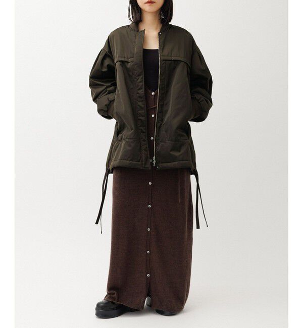 ADAM ET ROPE'「【WEB限定】・【定番人気】パフスリーブMA1」|ブルゾン・スタジャン|