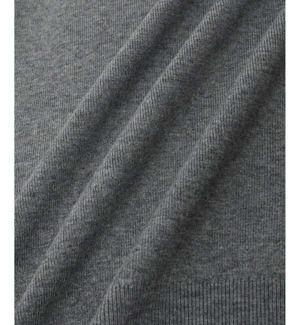 ADAM ET ROPE'「【WEB限定】・【サステナブル】バイカラーポロニットプルオーバー」|ポロシャツ|