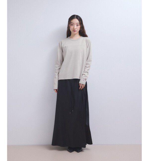 ADAM ET ROPE'「【WEB限定】ガーメントダイリンガーロンTee」|Tシャツ・カットソー|