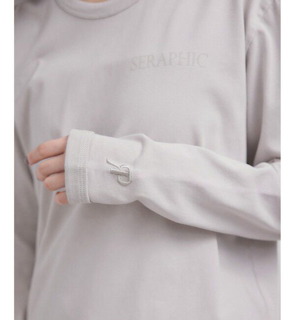 ADAM ET ROPE'「【WEB限定】ガーメントダイリンガーロンTee」|Tシャツ・カットソー|