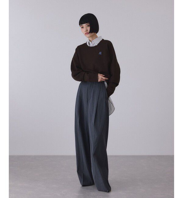 ADAM ET ROPE'「【サステナブル】パフスリーブスウェット」|スウェット・ジャージ|