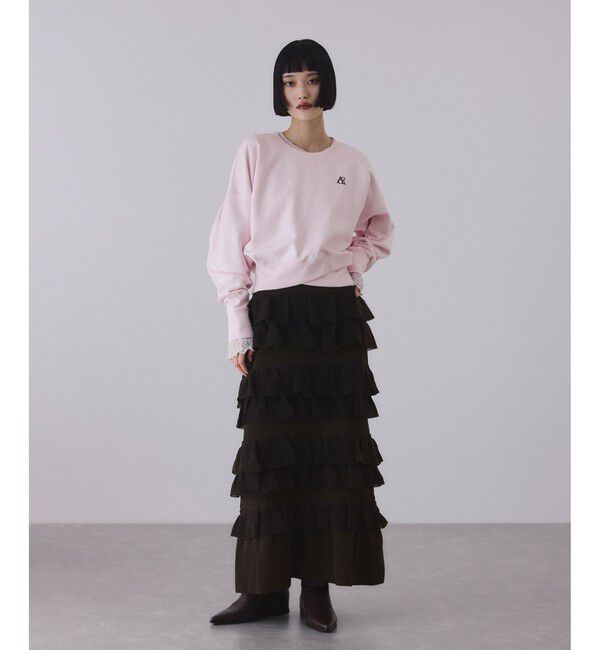 ADAM ET ROPE'「【サステナブル】パフスリーブスウェット」|スウェット・ジャージ|