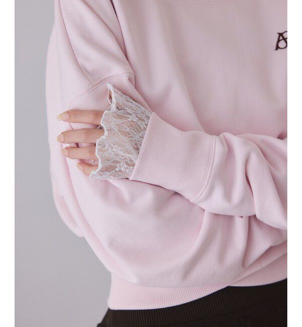 ADAM ET ROPE'「【サステナブル】パフスリーブスウェット」|スウェット・ジャージ|