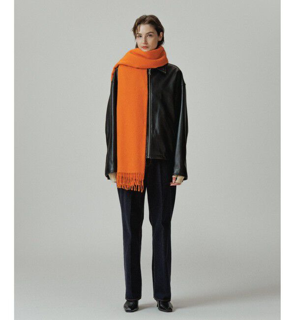 ADAM ET ROPE'「【THE INOUE BROTHERS...together with ADAM ET ROPE'】EX Brushed Scarf」|マフラー|