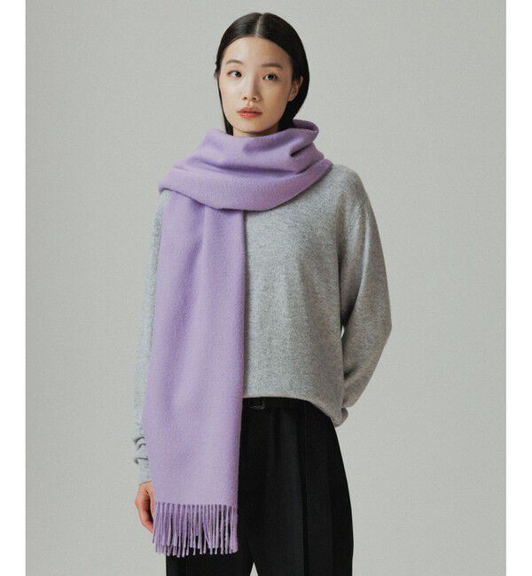ADAM ET ROPE'「【THE INOUE BROTHERS...together with ADAM ET ROPE'】EX Brushed Scarf」|マフラー|