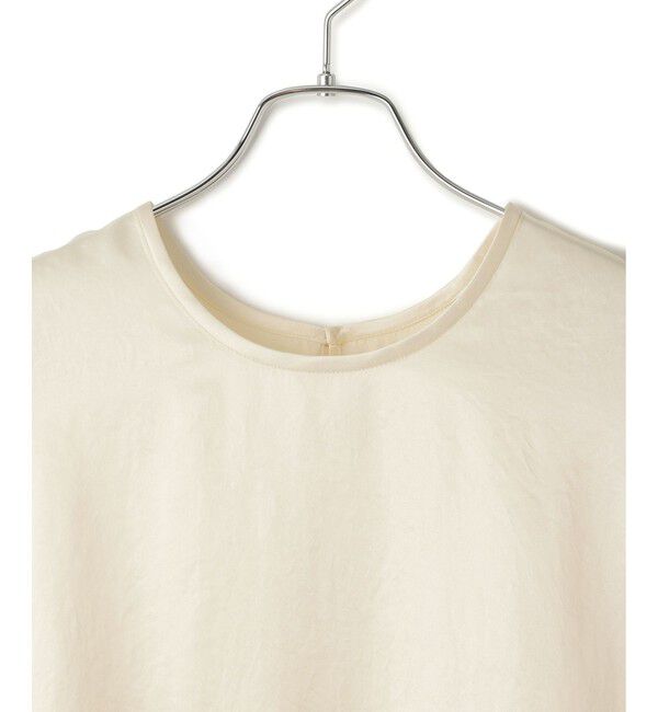 ADAM ET ROPE'「【EMOELLE】サテンTブラウス」|シャツ・ブラウス|